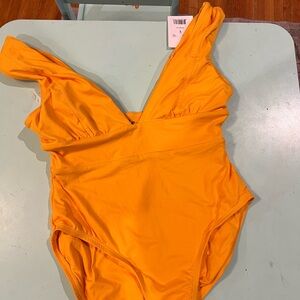 Andie Yellow One Piece Swimsuit